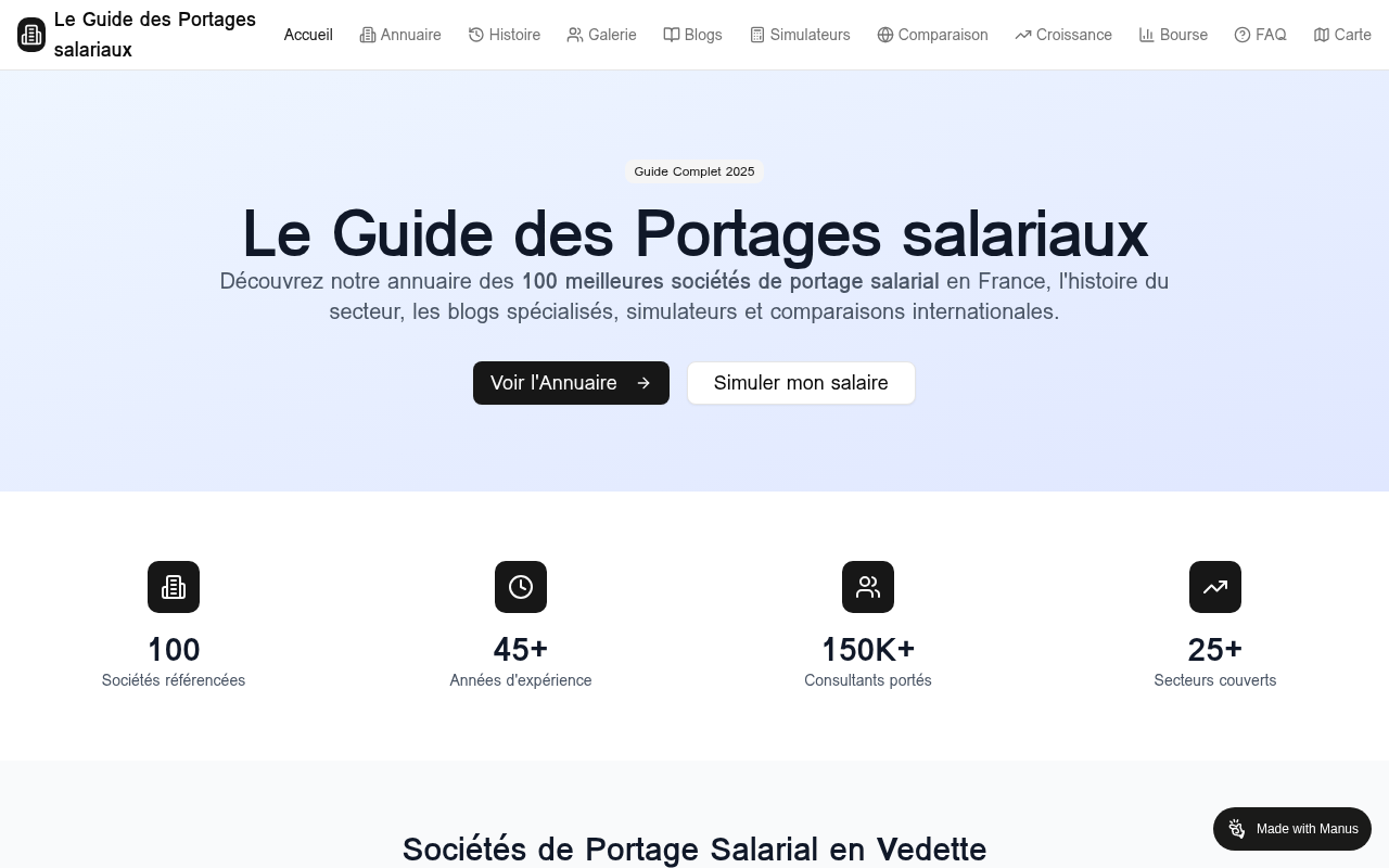 Aperçu de Le Guide des Portages salariaux