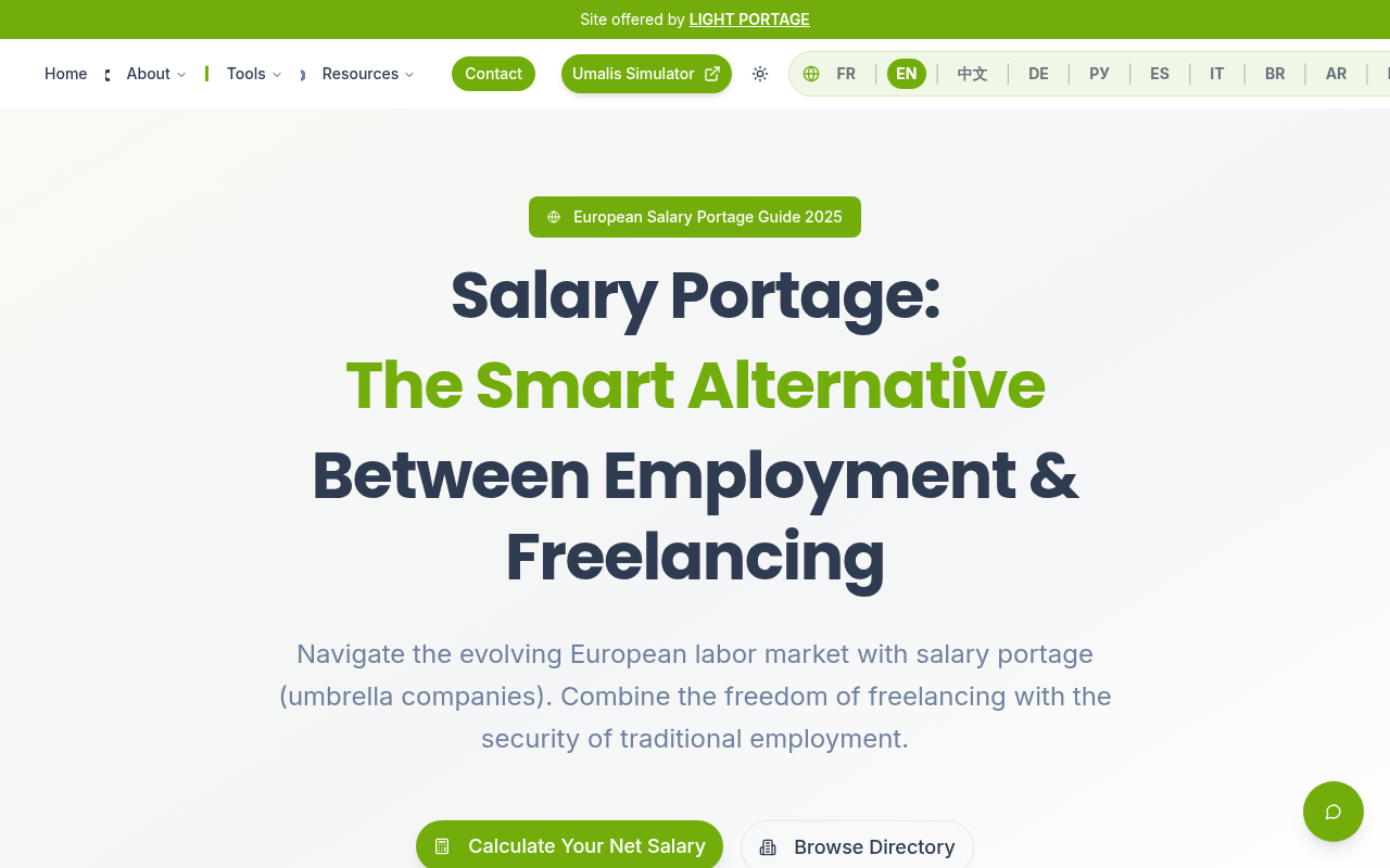 Aperçu de Portage Salarial - Étude Complète